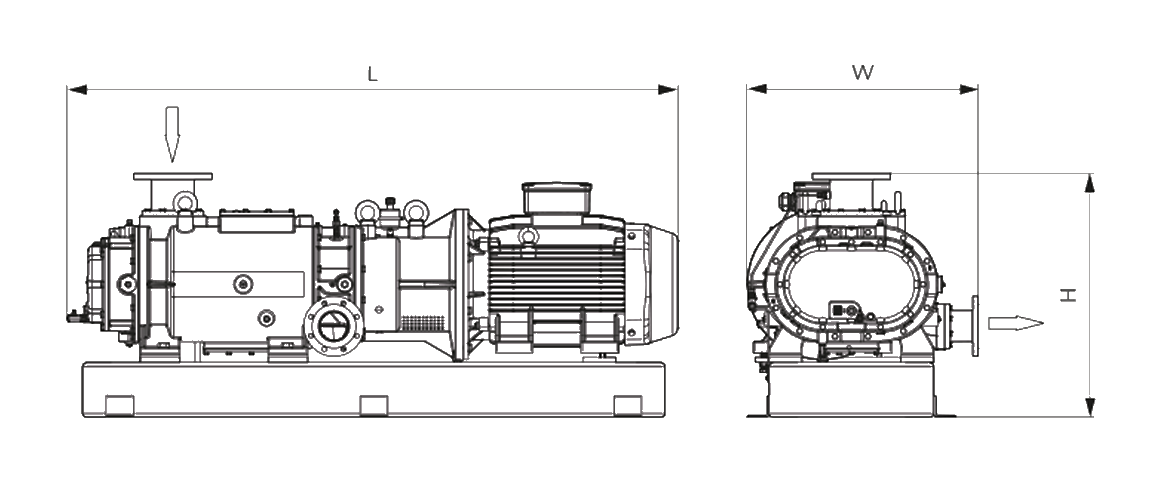 COBRA NC 0630 C VR螺桿真空泵